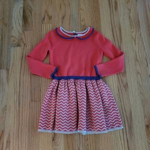 Mini Boden sweater dress sz 4-5 yrs.